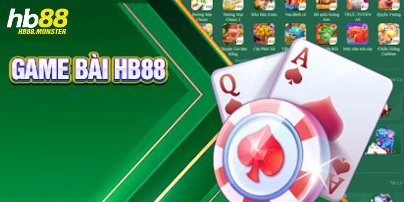 Nhiều sảnh cược tại Game bài HB88