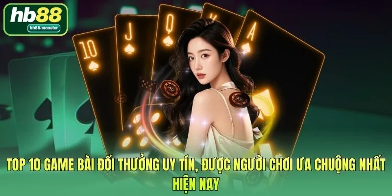 Top 10 Game Bài Đổi Thưởng Được Ưa Chuộng Nhất Hiện Nay